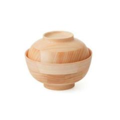 ひきよせ 蓋付椀(3段S)ウォールナット 130135/業務用/新品/小物送料