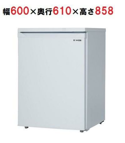 【サンデン】冷凍ストッカー 98L  SVF-98W 幅600×奥行610×高さ858(mm) 単相100V