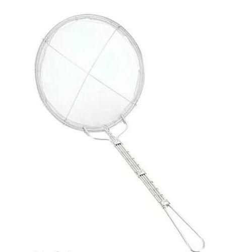 【EBM】カス揚 21cm 手アミ式 丸型 細目 18-8