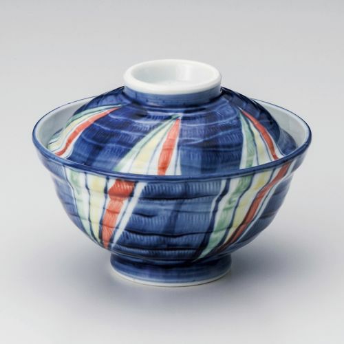 レインボー蓋丼 φ15.6×11.5cm 357-288
