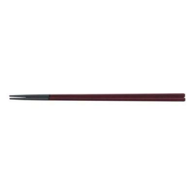 PBT樹脂 面取角菜箸 30cm チーク塗