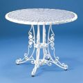 GARDEN CHAIR & TABLE テーブル(ビニ-ルマット付) サイズ：径840×高さ660mm 品番：HOTテーブル