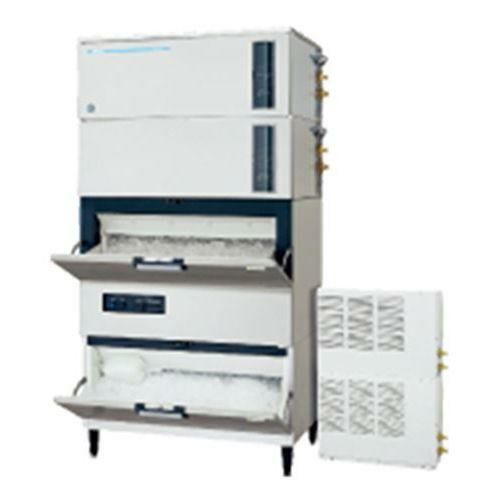 【ホシザキ】キューブアイスメーカー(スタックオン 凝縮機別置) IM-460DSM-1-STCR 幅1080×奥行710×高さ2,137 電源(2電源必要):[本体] 三相200V