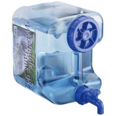 ウォッシャブルタンク ポリカ 12L 蛇口式コック付