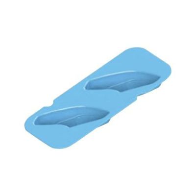 アサヒ ソフト食シリコン型 鮭切り身型 ASA-B ブルー