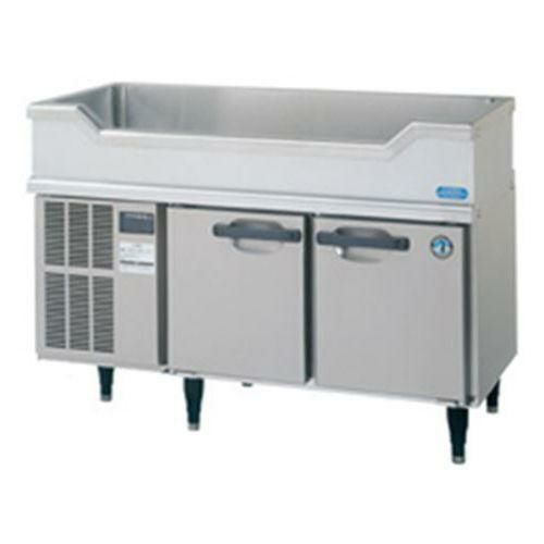 【ホシザキ】舟形シンク付コールドテーブル RW-120SDCG-ML-T 幅1200×奥行750×高さ850(830～870) 単相100V