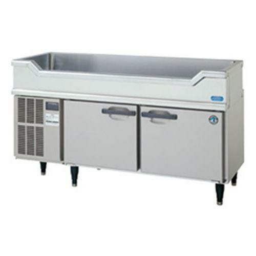 【ホシザキ】舟形シンク付コールドテーブル RW-150SDCG-ML 幅1500×奥行750×高さ800(790～830) 単相100V