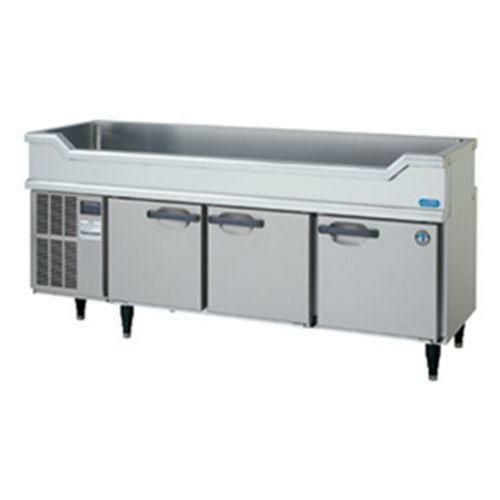 【ホシザキ】舟形シンク付コールドテーブル RW-180SDCG-ML 幅1800×奥行750×高さ800(790～830) 単相100V