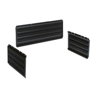 KDユーティリティーカート BC340KD用 シェルフパネルセット BC340KDP(110)ブラック