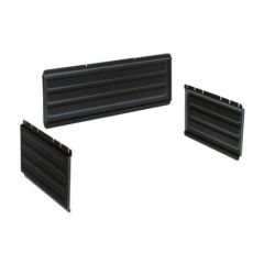 KDユーティリティーカート BC340KD用 シェルフパネルセット BC340KDP(110)ブラック