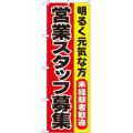 「営業スタッフ募集」 のぼり【N】