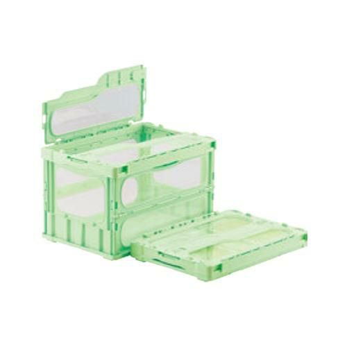 サンコー オリコン マドコンライト(蓋一体型)C-30B グリーン