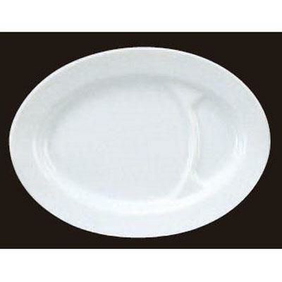 白中華 9吋仕切小判皿