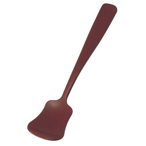 アイススプーン 赤 ABS(138×29)7-837-18