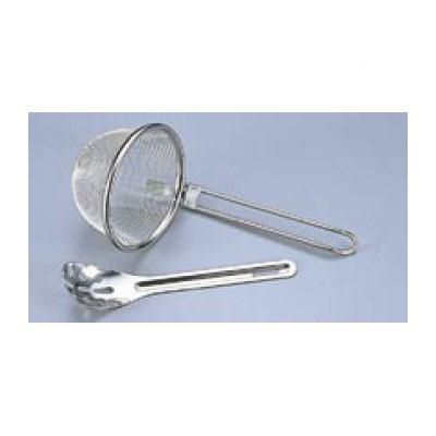 18-8 共柄 みそこし (スプーン付) 110×65×150