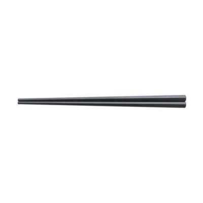 SPS樹脂箸 五角先太 21.8cm 黒
