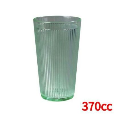 カーライル クリスタロン リムグロー タンブラー グリーン 370cc 4033-09