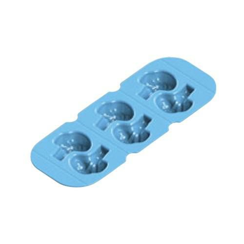 アサヒ ソフト食シリコン型 ブロッコリー型 ABR-B ブルー