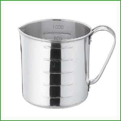 計量水マス 口付 1L 18-8 クローバー