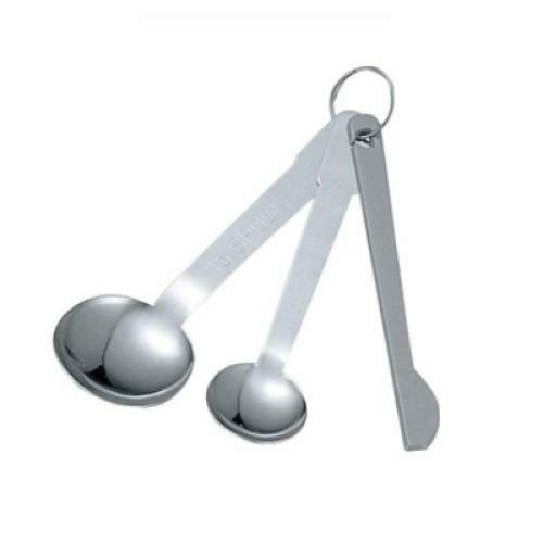 計量スプーン2本組(ヘラ付)No174 18-0 クインローズ