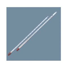 棒型温度計 アルコールタイプ 100℃(-20~+105℃)