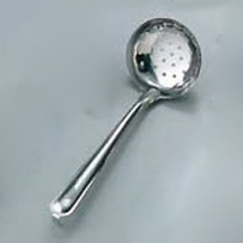 杓子 8.5cm 共柄 穴明(カギ付) 18-0