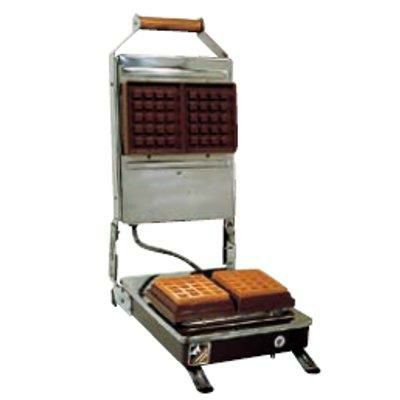 電気式 角型ワッフルベーカー KB-2WS /テンポス