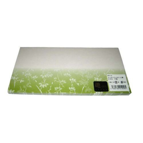 ミニおてもとまっと 華かすみ(100枚入) 竹笹MOK-03