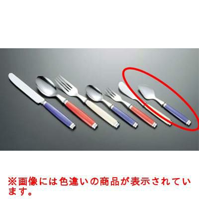 18-8 ルーブル レッド ケーキスプーン