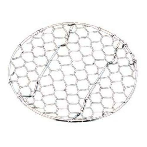 目皿足付 9.5cm 手編み亀甲 18-8