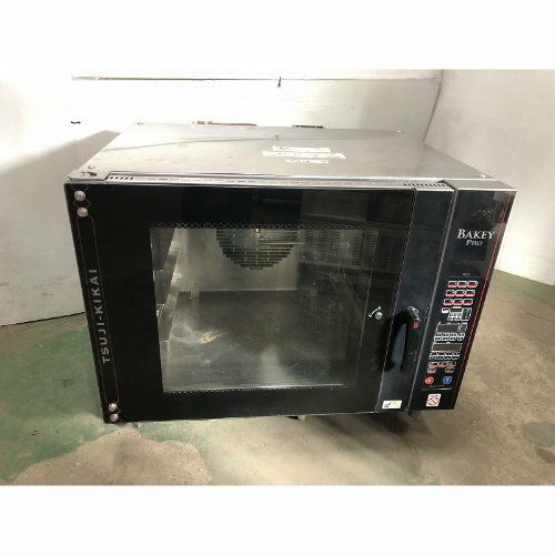 【オークション番号06】スチームコンベクションオーブン 5段 (ベーカリー) ツジキカイ BX-5 幅960×奥行930×高さ680 三相200V