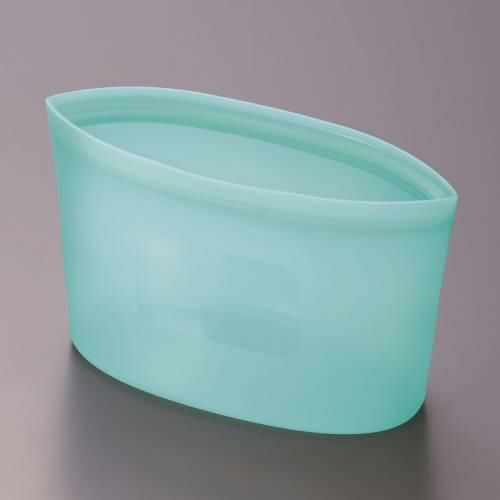 シリコンスタンドアップバッグFP012 700ml グリーン