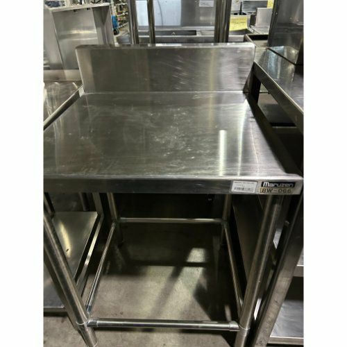 中古】作業台 BGあり 幅600×奥行600×高さ800 【送料別途見積】【業務用