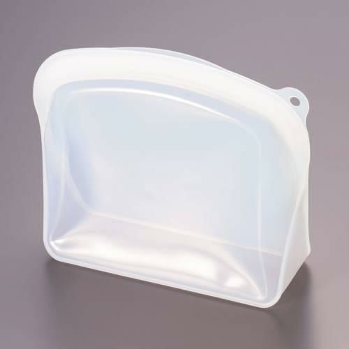 シリコンフードストレージバッグFP019 1200ml クリア