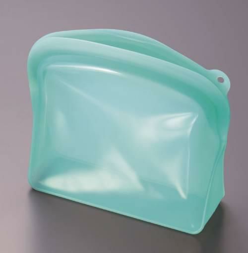 シリコンフードストレージバッグFP019 1200ml グリーン