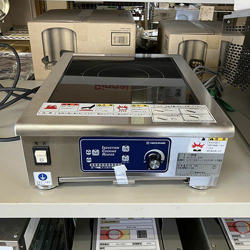業界最長1年保証】【中古】IH調理器(客席サイド用) ニチワ電機 MIR-2.5