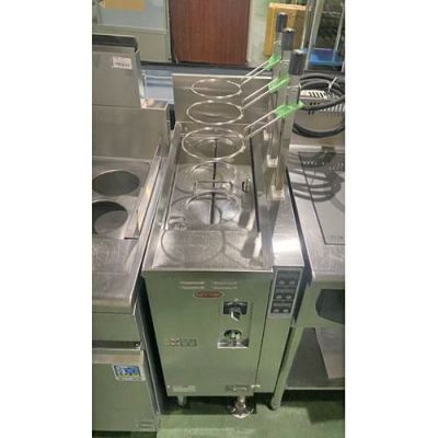 【中古】電気式ゆで麺機 3テボ 日本洗浄機 UMR371E 幅330×奥行700×高さ800 三相200V 【送料別途見積】【業務用】