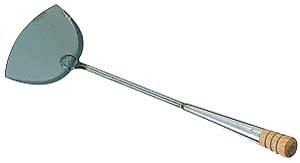 ヘラ【鉄(上)中華ヘラ 大】/幅130 柄の長さ355