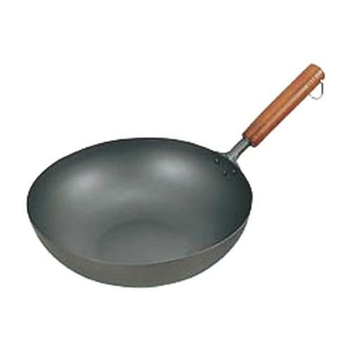 HS 純チタン木柄いため鍋 26cm