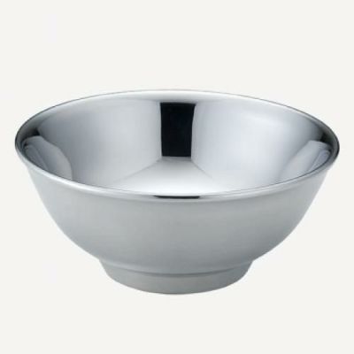 メタル丼 厚口タイプ ステンレスオールミラー磨き仕様