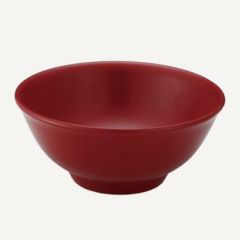 メタル丼 厚口タイプ 塗装仕様 赤