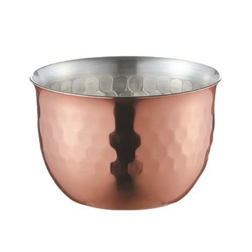 華ぐいのみ 90ml 銅ミラー槌目