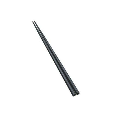 抗菌 六角すべり止め付箸 24cm ブラック PM-356