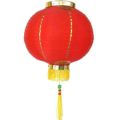 300069R 中華赤提燈 直径50cm ナイロン製