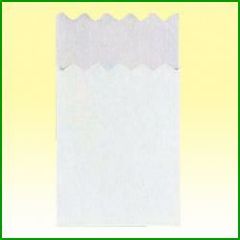 6折ナプキン 波型 無地 100入り