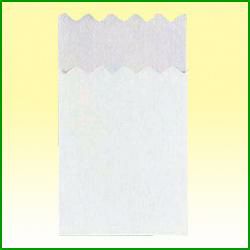 6折ナプキン 波型 無地 100入り