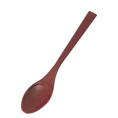 デザートスプーン 小 朱(112×21)7-837-10