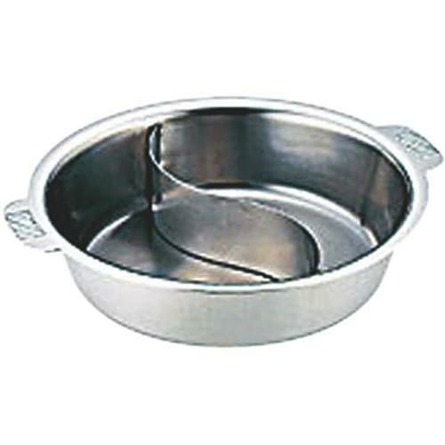 SW ちり鍋 2仕切 26cm(Nbステン・電磁可)