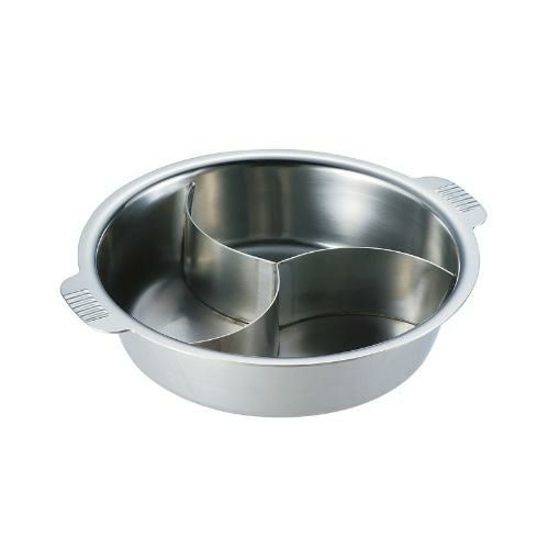 SW ちり鍋 3仕切 33cm(Nbステン・電磁可)