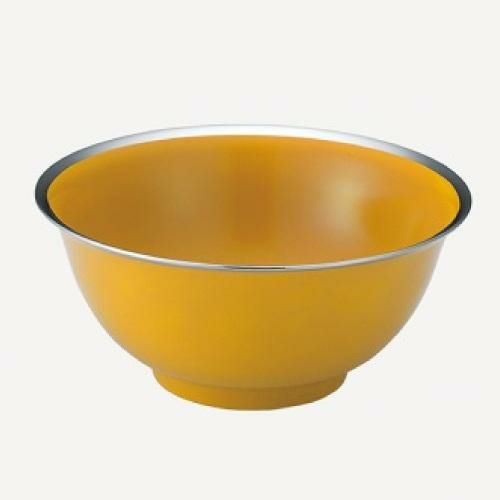 メタル丼Jr 渕磨きタイプ 塗装仕様 黄